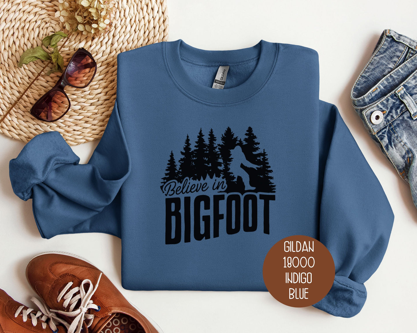 Believe in Bigfoot Sweatshirt