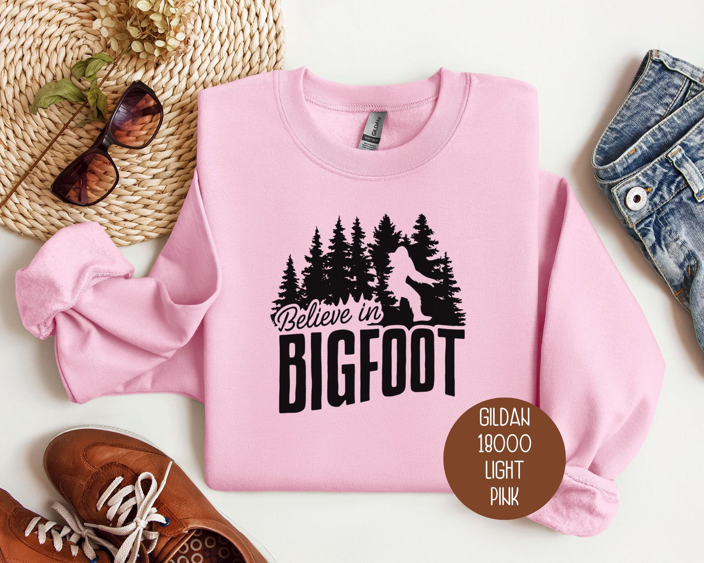Believe in Bigfoot Sweatshirt