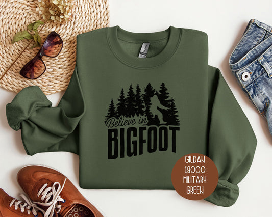 Believe in Bigfoot Sweatshirt
