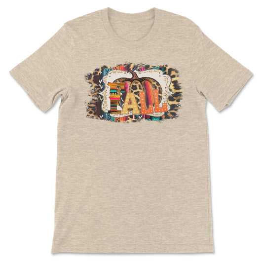 Cheetah Fall Pumpkin Tee-0