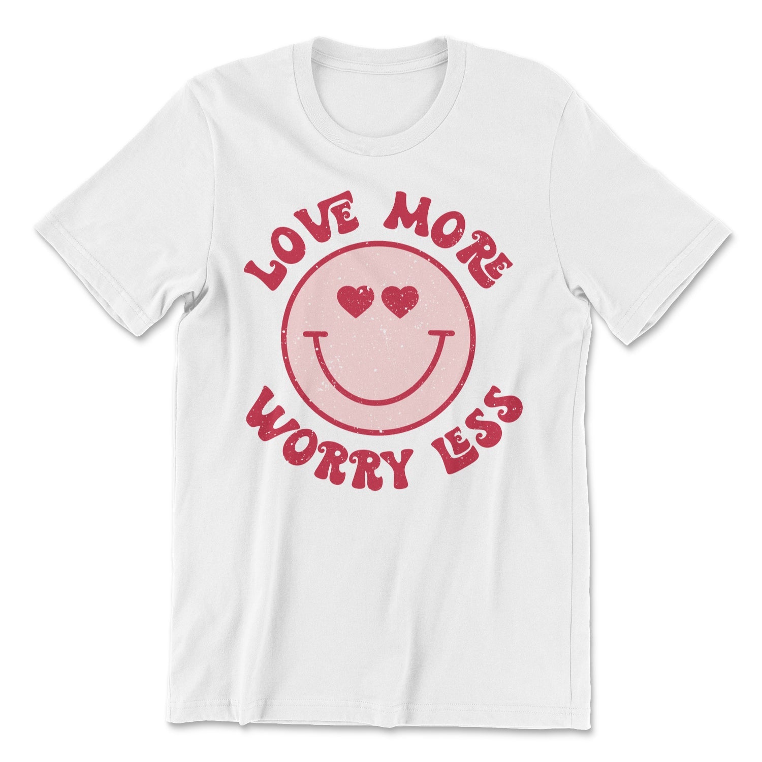 Love More Worry Less Tee-0